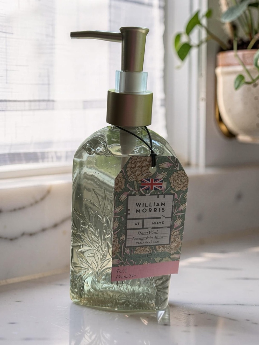 William Morris NWT Teakwood With Essential Oils Vegan Hand Wash 16.9 Oz